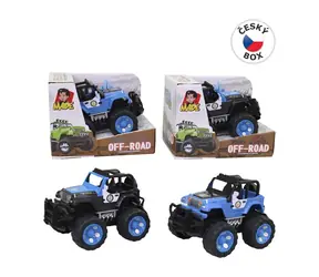 MaDe 16717 - Auto off - road, policejní, 14 x 9 x 9,5 cm