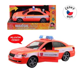 MaDe 23500 - Hasičské osobní auto s českým hlasem, CZ box
