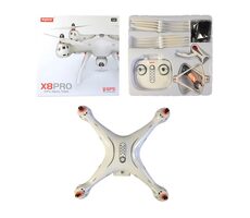 MaDe 04006 - Syma Dron na dálkové ovládání, bílá