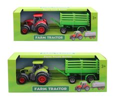 MaDe 19604 - Traktor s přívěsem, 21 cm