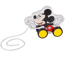 MaDe 12254 - Mickey se šňůrkou na natažení, 18 x 6,5 x 16 cm