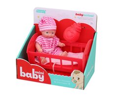 MaDe 14200 - Panenka s příslušenstvím, 12 cm