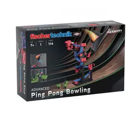 Fischertechnik Advanced Stolní hra: Ping pong Bowling / 114 dílků / od 7 let