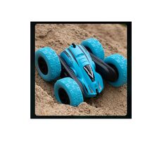 QST auto STUNT CAR / LED osvětlení / 1:18 / dálkový ovladač / modrá / od 6 let
