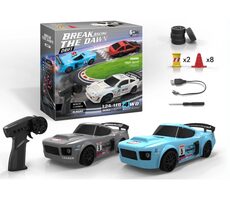 QST RC auto high speed  4WD / 1:24 / 2,4 GHz / dálkoové ovládání / modrá / od 6 let 