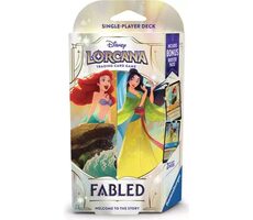 Disney Lorcana: Fabled - Amber & Saphire Starter Deck (Arielle & Mulan) / od 8 let