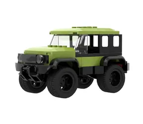 BRIXIES Plus 222.101 Off-road - terénní vozidlo zelené
