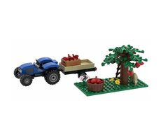 BRIXIES Plus 222.203 Malý traktor s přívěsem