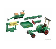 BRIXIES Plus 222.705 Fendt GT Classic Club Collection - historický traktor s příslušenstvím, 1:32