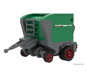 BRIXIES Plus 222.710 Fendt Rotana F - lis na válcové balíky, 1:32