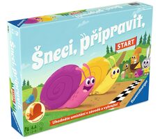 Ravensburger Šneci, připravit, START! / od 3 let