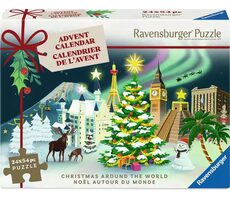 Ravensburger Adventní kalendář Minipuzzle 2025 / od 12 let