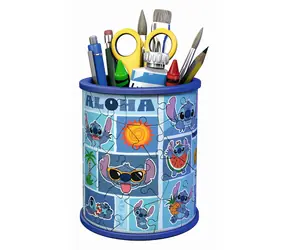 Ravensburger 3D Stojan na tužky Disney: Stitch / 54 dílků / od: 6 let