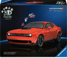 Ravensburger 3D Puzzle Iconics: Dodge Challenger R/T Scat Pack Widebody / 108 dílků / od: 8 let
