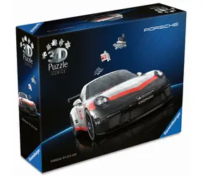 Ravensburger 3D Puzzle Iconics: Porsche 911 GT3 Cup / 108 dílků / od: 8 let