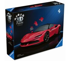Ravensburger 3D Puzzle Iconics: Ferrari SF90 Stradale / 108 dílků / od: 8 let