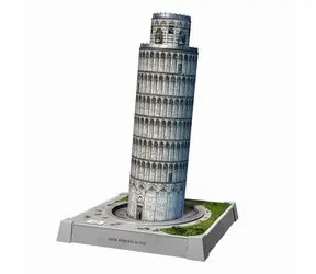 Ravensburger 3D Puzzle Iconics: Šikmá věž v Pise (Noční edice) / 216 dílků / od: 8 let