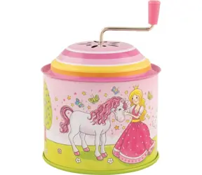 GOKI Hrací skříňka Princezna, melodie: Twinkle, twinkle, little star / od 12 měsíců