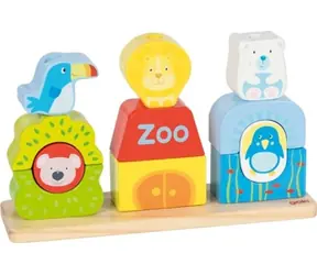 GOKI Skládanka Zvířátka v ZOO / od 3 let
