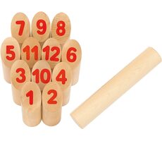 GOKI Vikingská hra Kubb Čísla / od 5 let