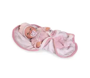 Antonio Juan 14155 BIMBA - mrkací panenka miminko se zvuky a měkkým látkovým tělem - 37 cm / od 3 let