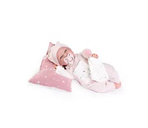 Antonio Juan 70252 CLARA - realistická panenka miminko se zvuky a měkkým látkovým tělem - 34 cm / od 3 let