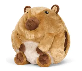 Cozy Noxxiez HW746 Kapybara - hřejivý plyšový polštář 3 v 1 / od 0 měsíců