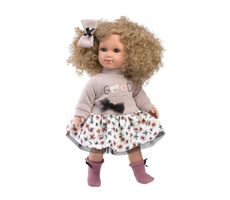 Llorens 53549 ELENA - realistická panenka s měkkým látkovým tělem - 35 cm / od 3 let