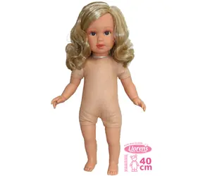Llorens LUCIA - realistická panenka s měkkým látkovým tělem  - 40 cm / od 3 let