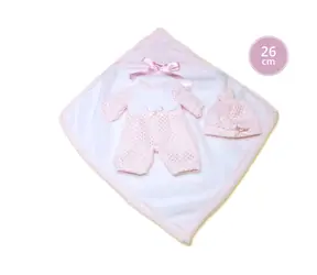 Llorens M26-310 obleček pro panenku miminko NEW BORN velikosti 26 cm / od 3 let