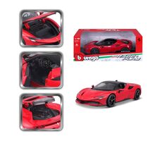 Bburago Ferrari SF90 Stradale Red / měřítko 1:18