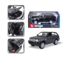 Bburago Range Rover Sport Black / měřítko 1:18