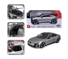 Bburago Top Audi RS E-tron GT Silver / měřítko 1:18