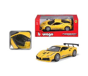 Bburago Ferrari Racing 488 Challenge Yelow / měřítko 1:24
