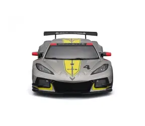 Bburago Racing - 2020 Chevrolet Corvette - C8R #4 Yellow / měřítko 1:24