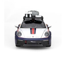 Bburago Racing - Porsche 911 Dakar - Blue 953 Roughroads / měřítko 1:24