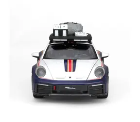 Bburago Racing - Porsche 911 Dakar - Blue 953 Roughroads / měřítko 1:24