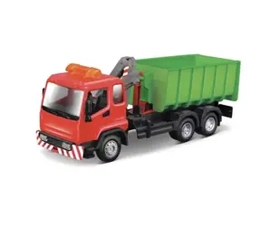 Bburago servisní vozidlo Hooklift and Crane Truck / měřítko 1:43