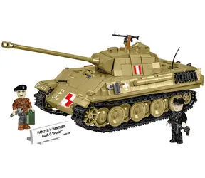 COBI 2655 II WW Panzer V Panther Ausf. G "Pudel", 1:28, 1133 k, 2 f