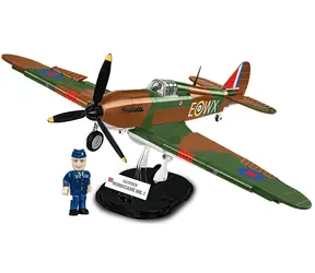 COBI 5762 II WW Hawker Hurricane No 302 Sqn. RAF, 1:32, 375 k, 1 f