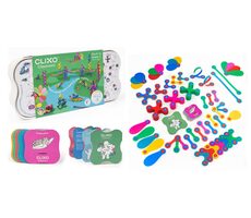 Clixo Classroom Magnetická stavebnice / 100ks / od 4 let