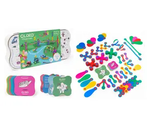 Clixo Classroom Magnetická stavebnice / 100ks / od 4 let