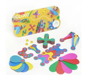 Clixo Rainbow Magnetická stavebnice / 42ks / od 4 let