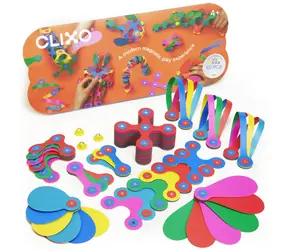 Clixo Super Rainbow Magnetická stavebnice / 60ks / od 4 let