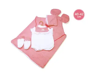 Llorens M740-50 obleček pro panenku miminko NEW BORN velikosti 40-42 cm / od 3 let