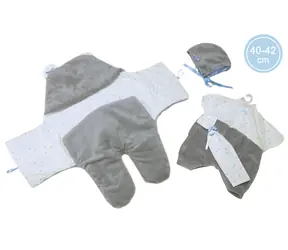 Llorens M740-59 obleček pro panenku miminko NEW BORN velikosti 40-42 cm / od 3 let