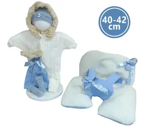 Llorens M740-77 obleček pro panenku miminko NEW BORN velikosti 40-42 cm / od 3 let