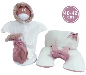 Llorens M740-78 obleček pro panenku miminko NEW BORN velikosti 40-42 cm / od 3 let