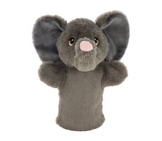 Keel Toys Keeleco Slon eko plyšový maňásek na ruku / 27 cm / 0+