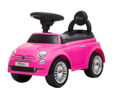 Buddy Toys Odrážedlo FIAT 500 růžová / od 2 let / max. nosnost 25 kg